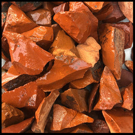 Red Jasper, Tumbling Rough, per lb