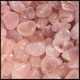 Rose Quartz, Brazil, Tumbled Stone, 1 lb lot