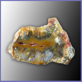 RRP155 Graveyard Point Plume Agate Specimen