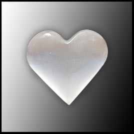 Selenite Heart - Large