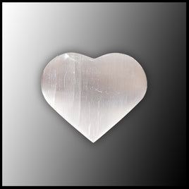 Selenite Heart - Small