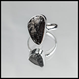 SHU103r Elite Shungite Ring, Size 9