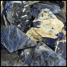 Sodalite Slabs - 1 lb lot