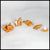 Sunrise Mist Quartz Crystal Cluster