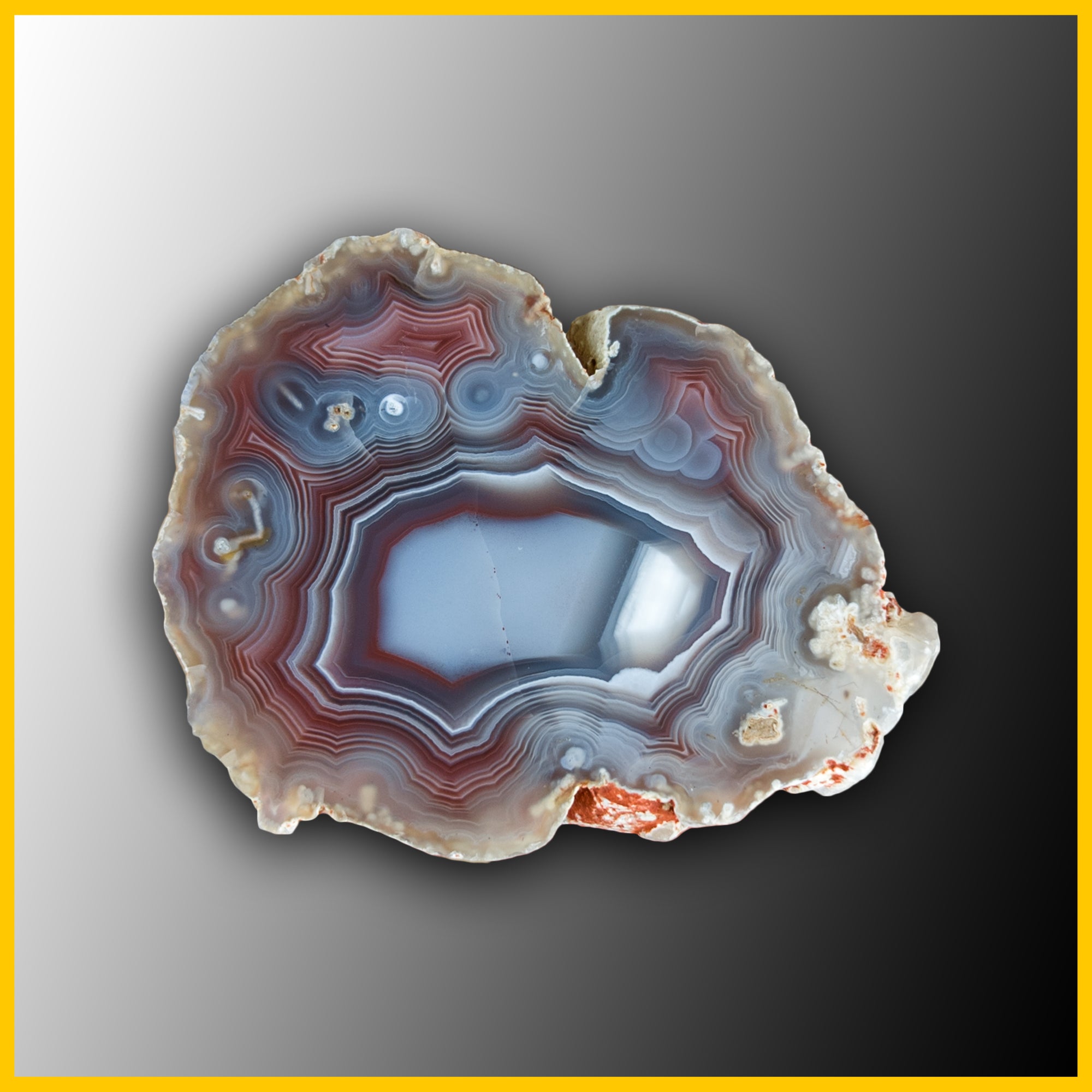 THE FAVORI×SATOKO THE AGATE EDITION セット SWZ161jr Swazi Agate Specimen| The Gem Shop, Inc.