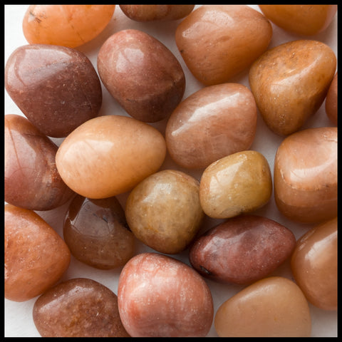 Red Aventurine, Tumbled Stone, 1 lb lot