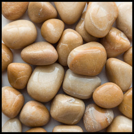 Yellow Aventurine, Tumbled Stone, 1 lb lot