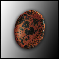 Mahogany Obsidian Worry Stone