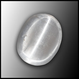Selenite Worry Stone